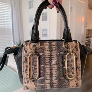 See by Chloe python mini bag